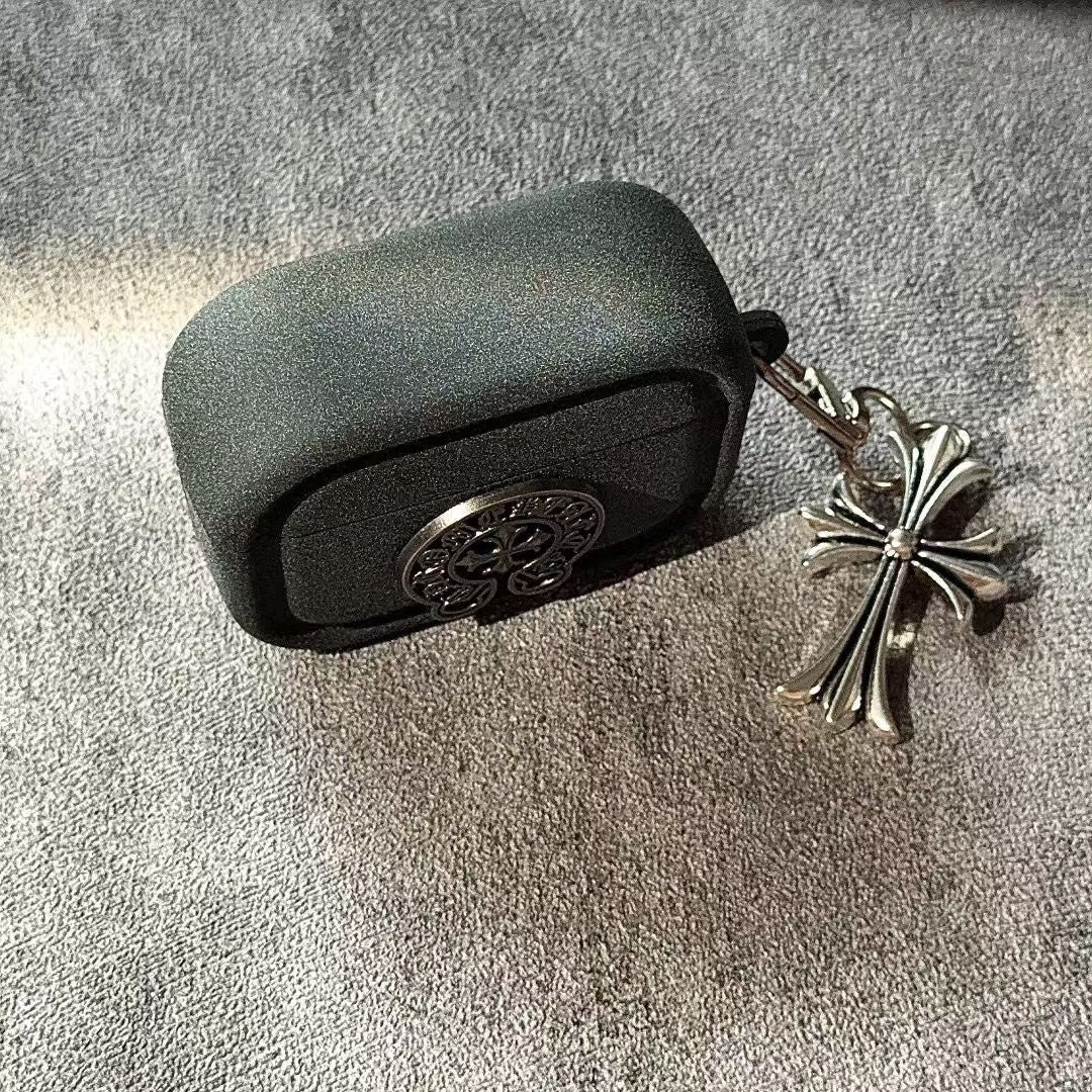 Cross Design AirPod Case with Charm