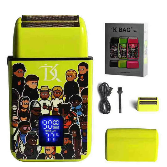 Portable electric shaver