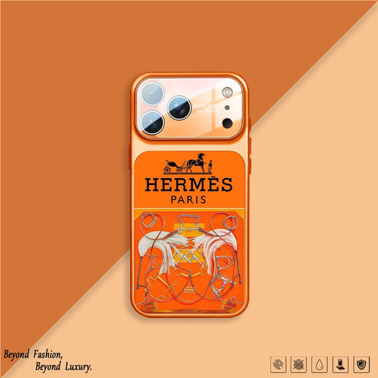 H Luxury Orange Series iPhone Case