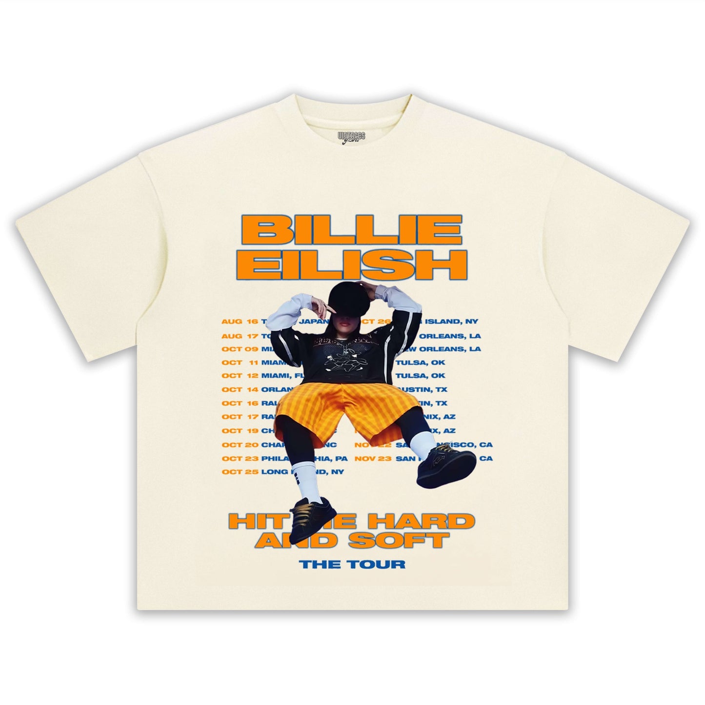 BILLIE EILISH 2025 THE TOUR TEE 2