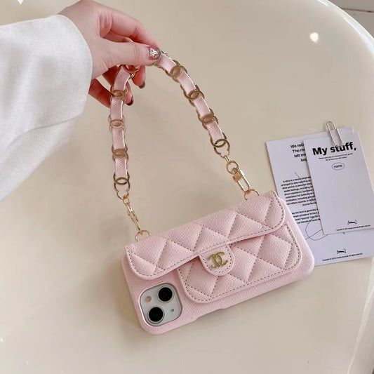 CN Pastel iPhone Cases Bag With Strap