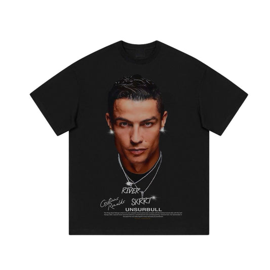 Cristiano Ronaldo New-TEE-FACE-Football