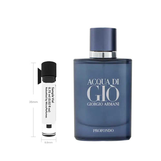 Acqua di Gio Profondo - Sample Vial