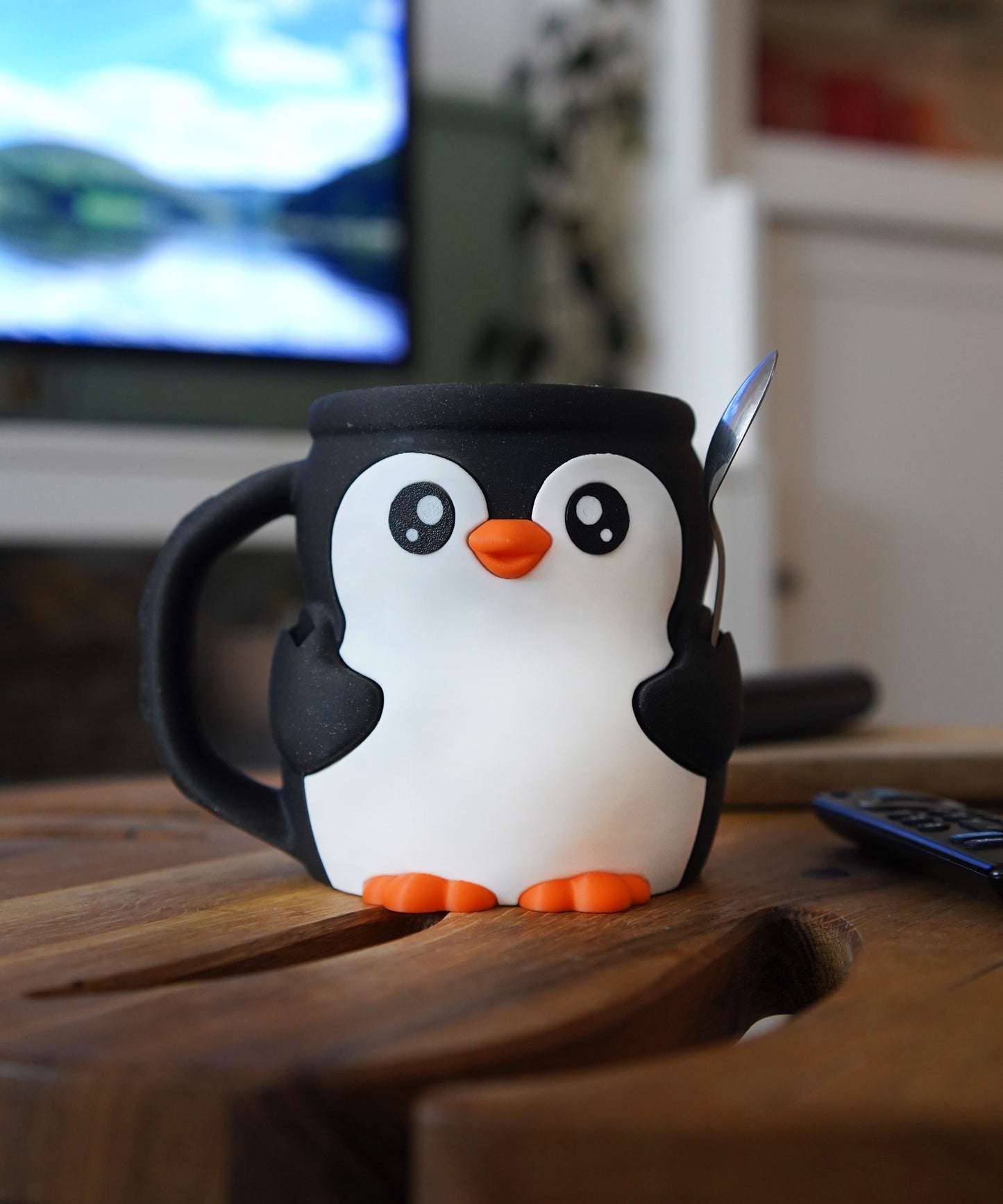 Pebbles, the Penguin Ice Pint Holder