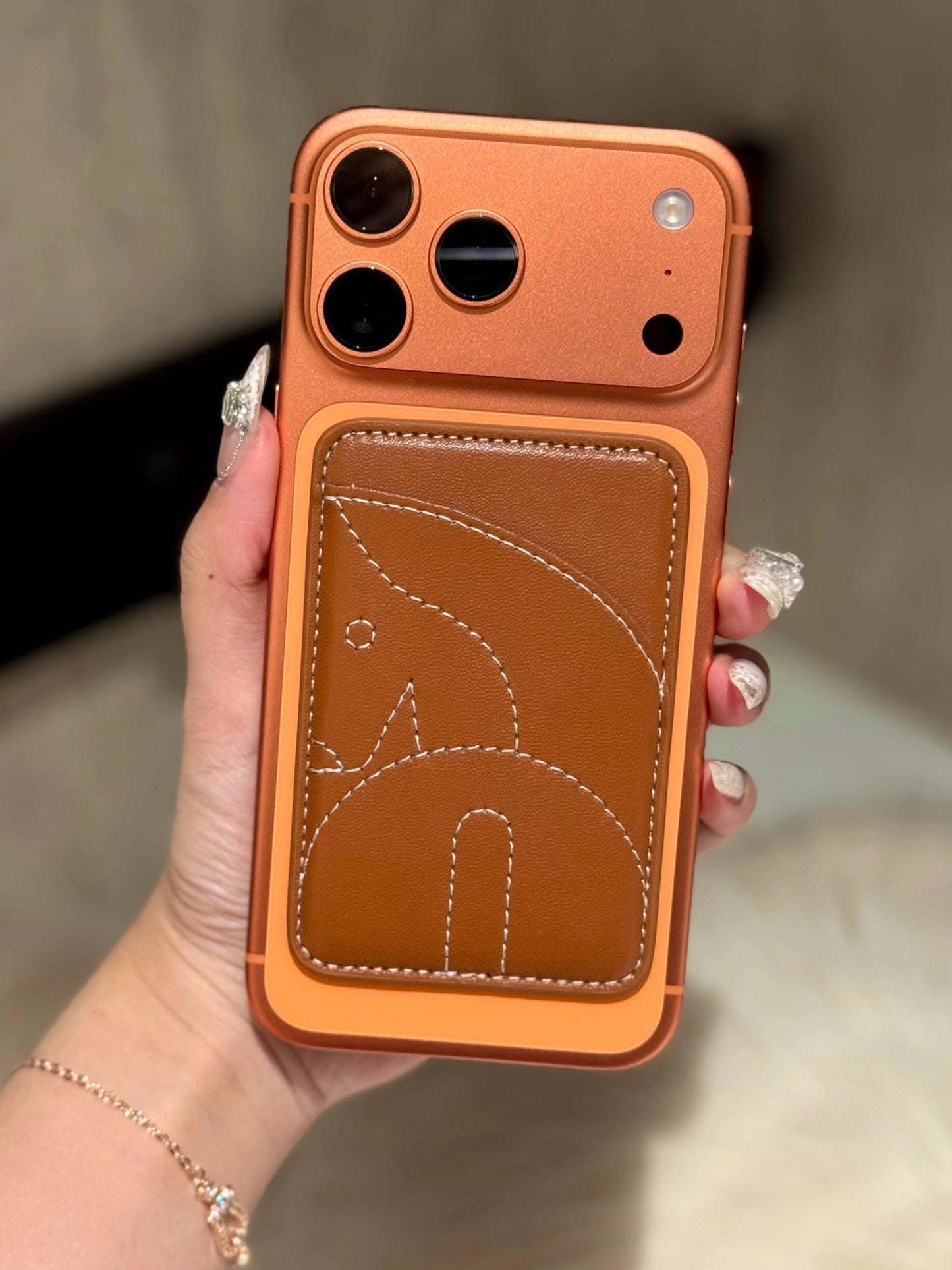 MagSafe Leather Card Holder for iPhone  — Functional & Stylish New Arrival