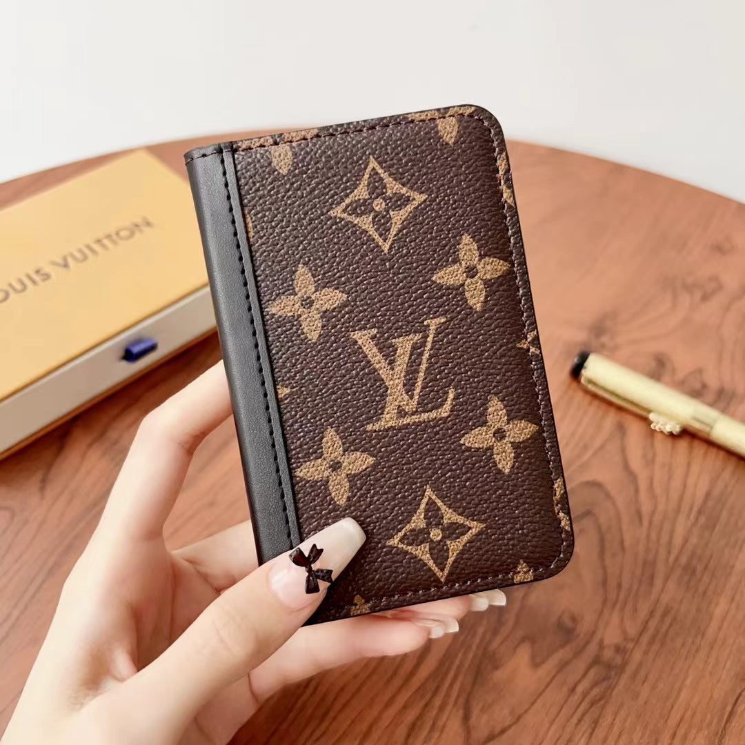Elegant Lou Checkered & Monogram Wallets