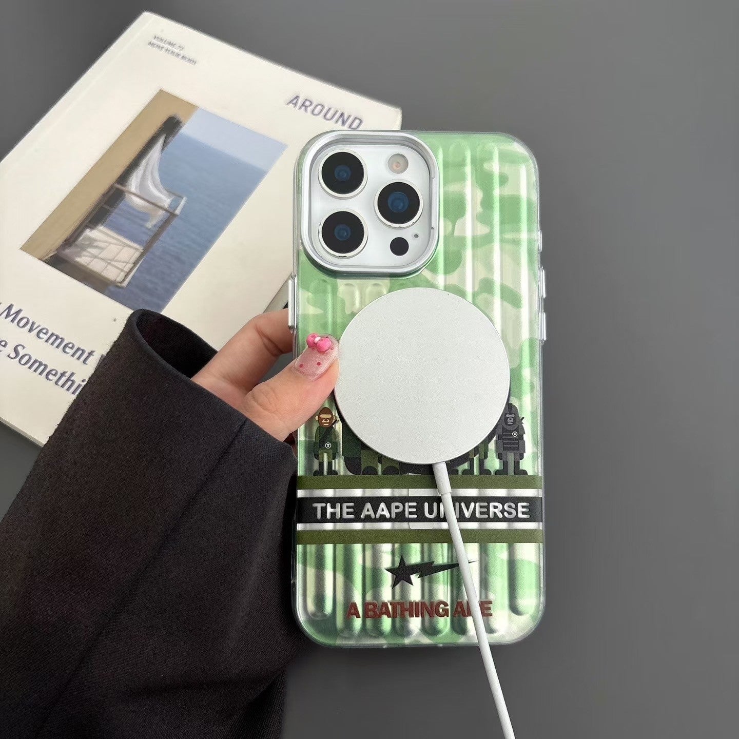CTC MagSafe Clear Case â€?Ape Camo Series