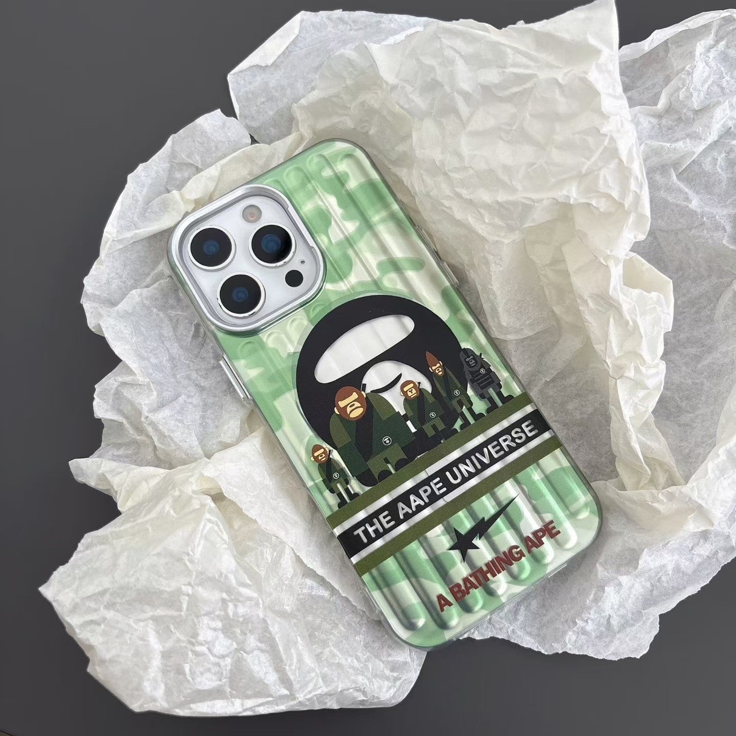 CTC MagSafe Clear Case â€?Ape Camo Series