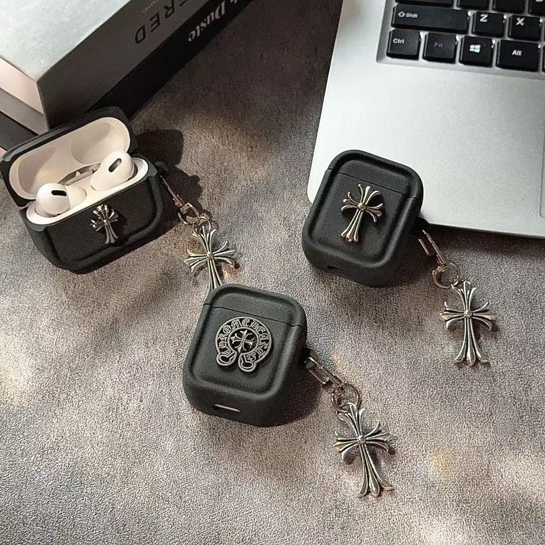 Cross Design  AirPod Case with Charm