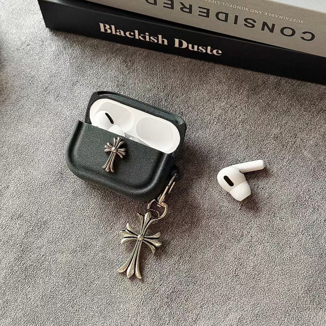 Cross Design  AirPod Case with Charm