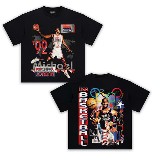 1992 TEAM USA & JORDAN V2 TEE