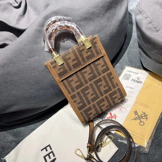 Luxe Texture Leather Handbag  018