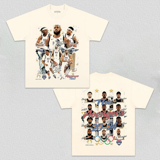 2024 USA BASKETALL TEE