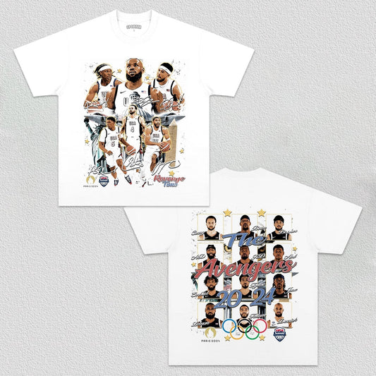 2024 USA BASKETALL TEE