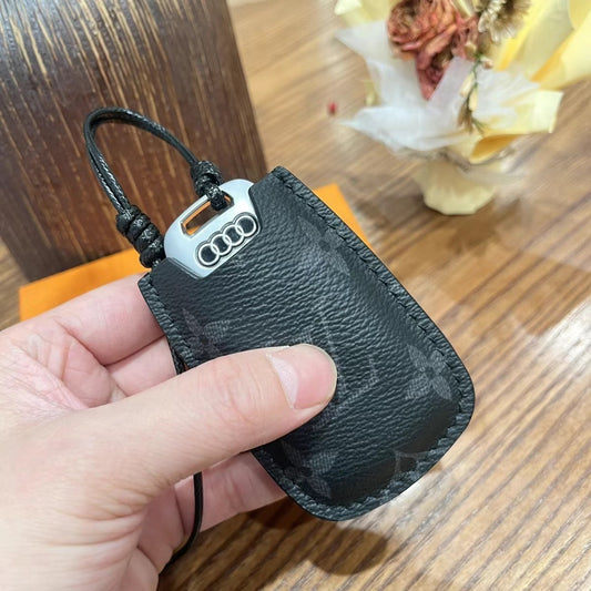 Luxury Leather Smart Key Cover – Designed for Audi, BMW, Benz & VW 🚗✨