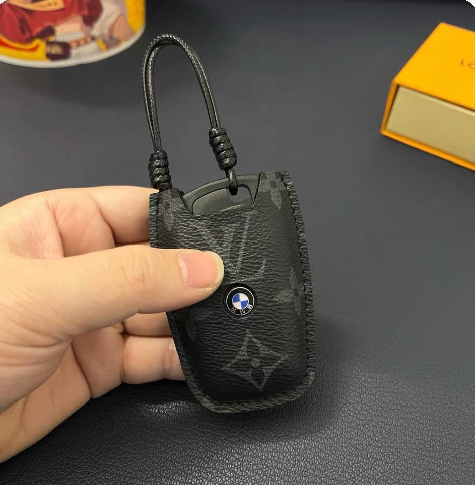 Premium Leather Key Cover for BMW Drivers 🚘