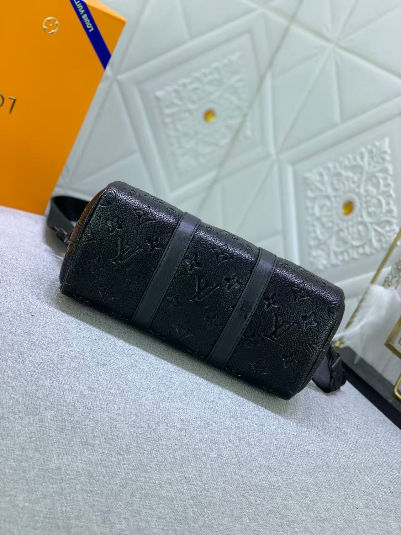 Lou Black Luxury Leather Bag – Versatile, Stylish & Functional