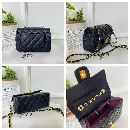 Classic Quilted Chain Shoulder Bag