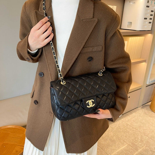 Luxury Quilted Chain Shoulder Bag