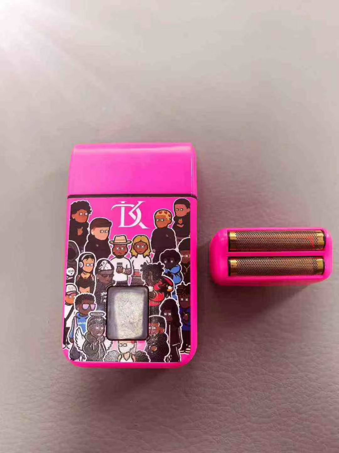 Portable electric shaver