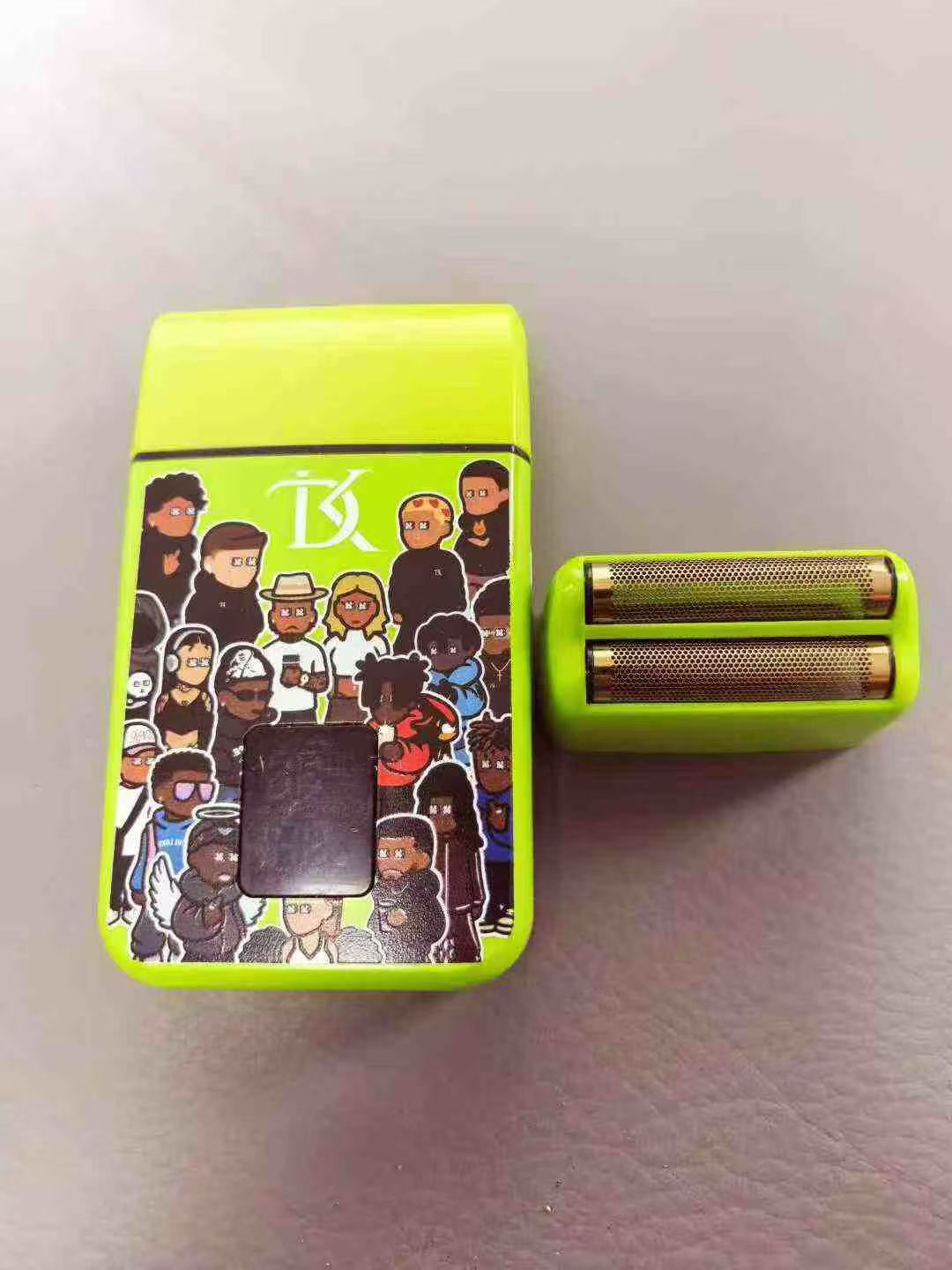 Portable electric shaver