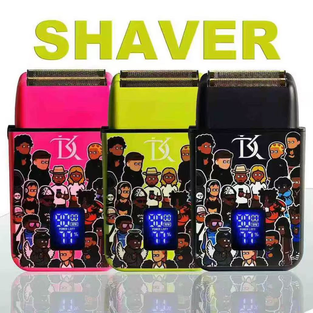 Portable electric shaver