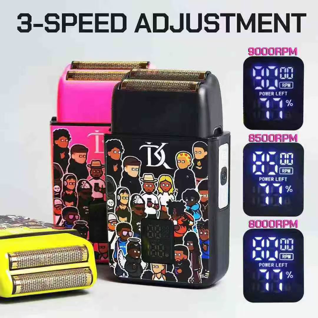 Portable electric shaver