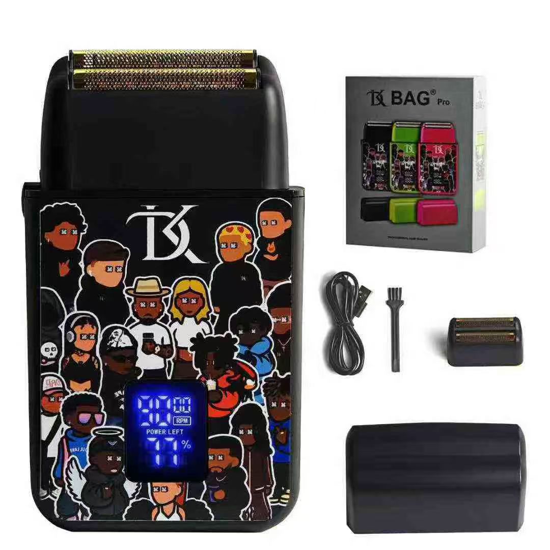 Portable electric shaver