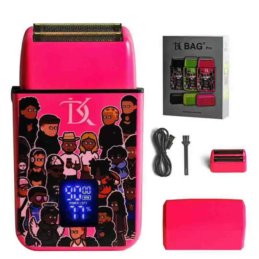 Portable electric shaver