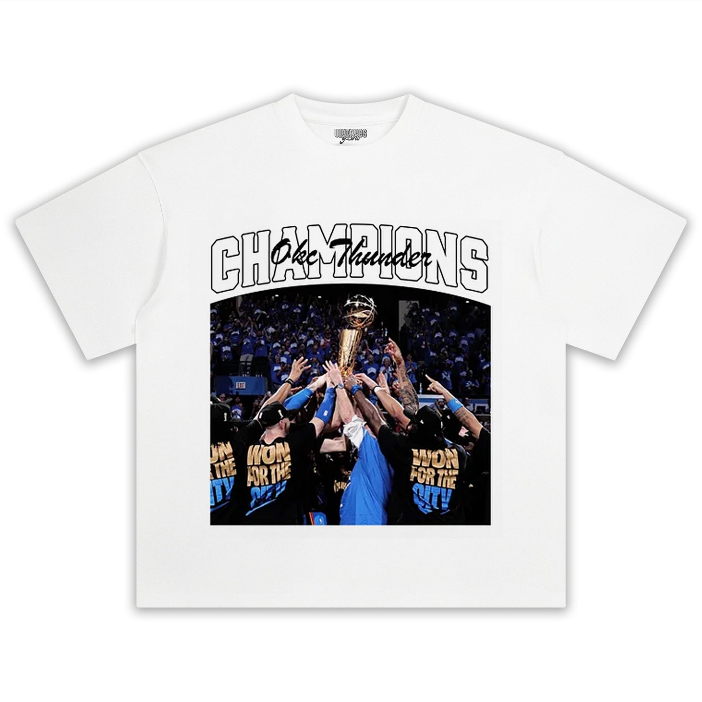 2025 OKLAHOMA CITY THUNDER  y2k TEE