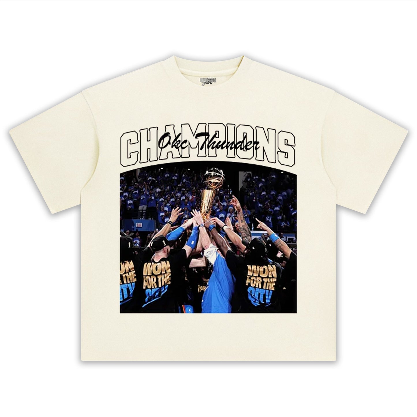 2025 OKLAHOMA CITY THUNDER  y2k TEE