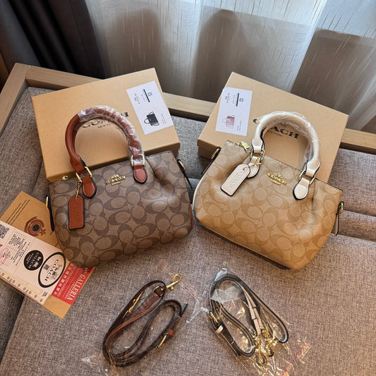 Luxe Texture Leather Handbag