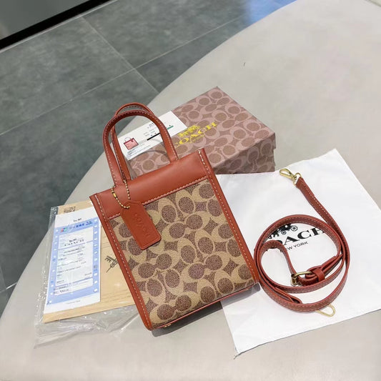 Luxe Texture Leather Handbag  013