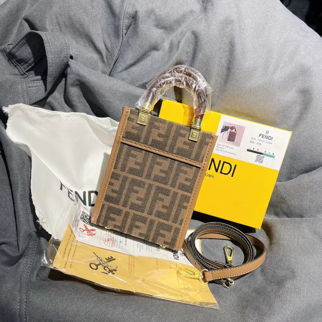 Luxe Texture Leather Handbag  018