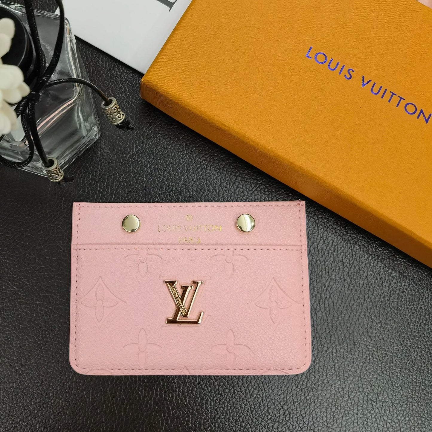 Lou Signature Slim Card Holder Wallet