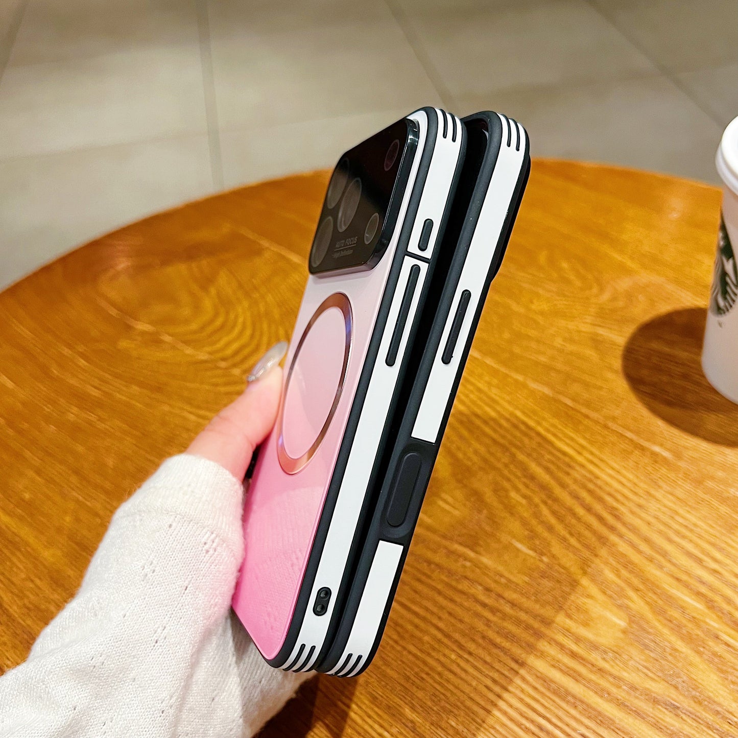 MagSafe Magnetic Gradient Phone Case with Lens Protection