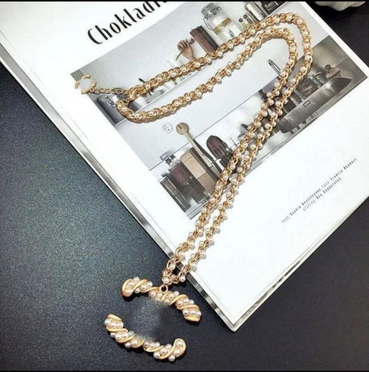 Luxury Brand CC Necklace