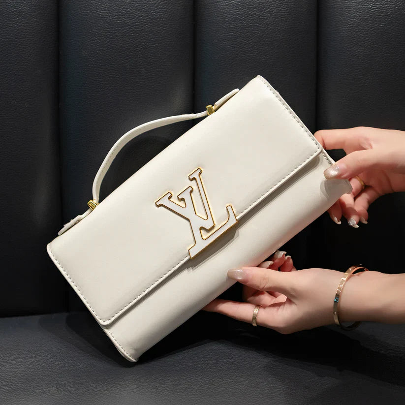 Luxe Texture Leather Handbag