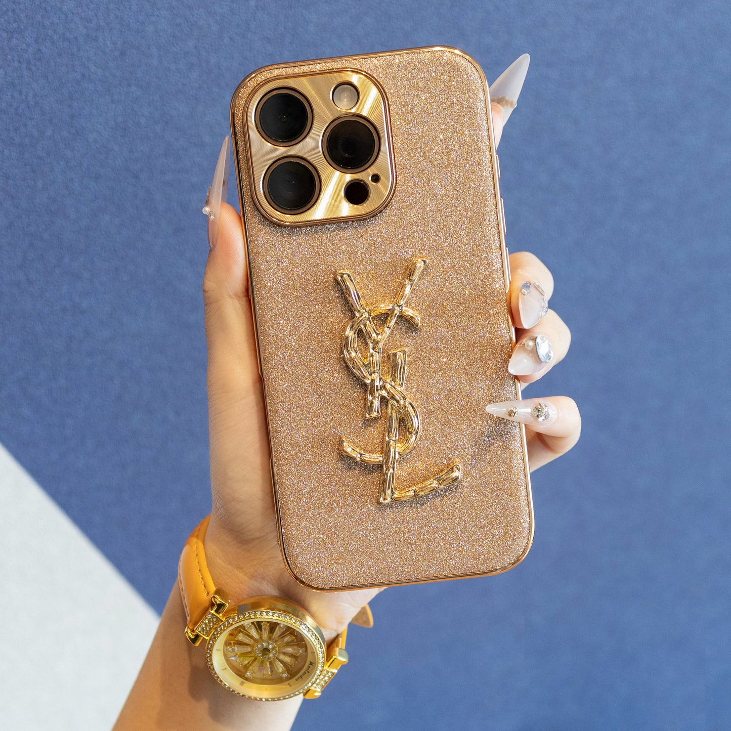 Elegant Letter x Premium Shine Series iPhone Case
