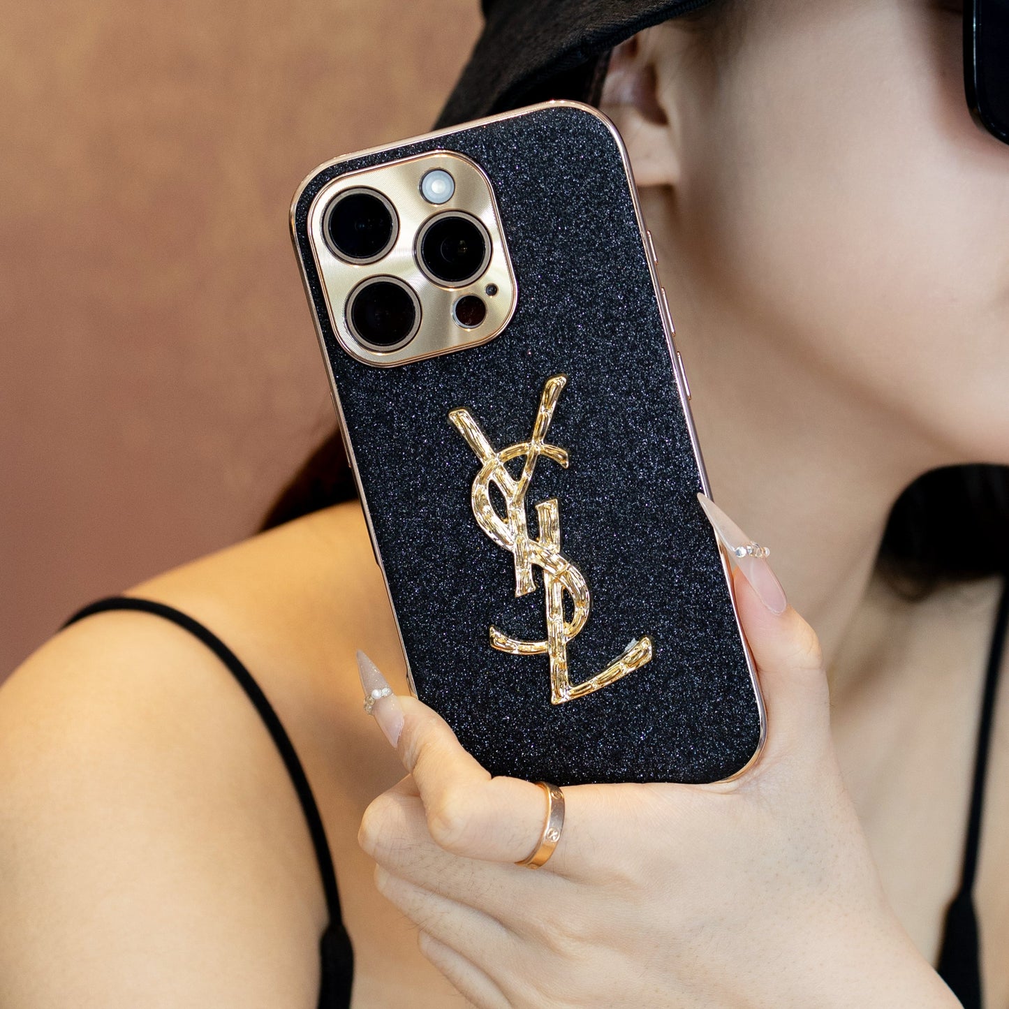 Elegant Letter x Premium Shine Series iPhone Case