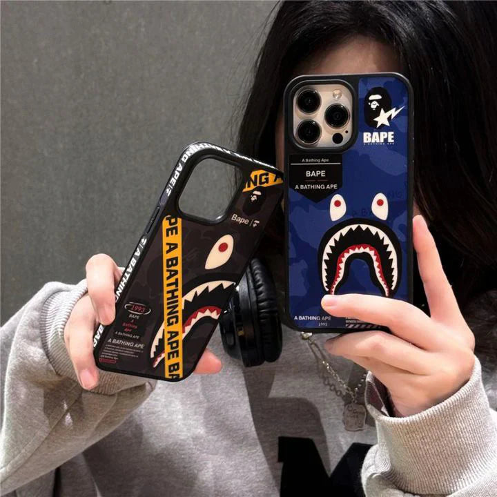Side design Sad Face iPhone Case