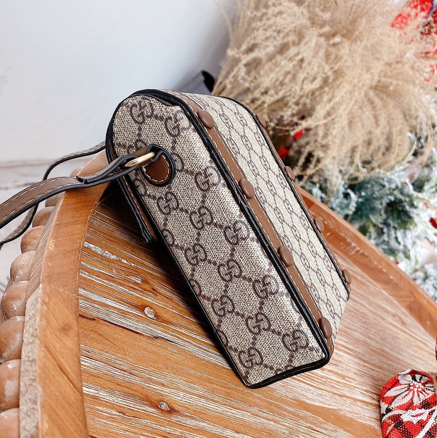 GG Crossbody Leather Bag