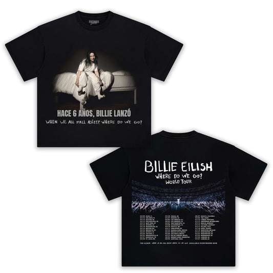 BILLIE EILISH WHEN WE ALL FALL ASLEEP TEE