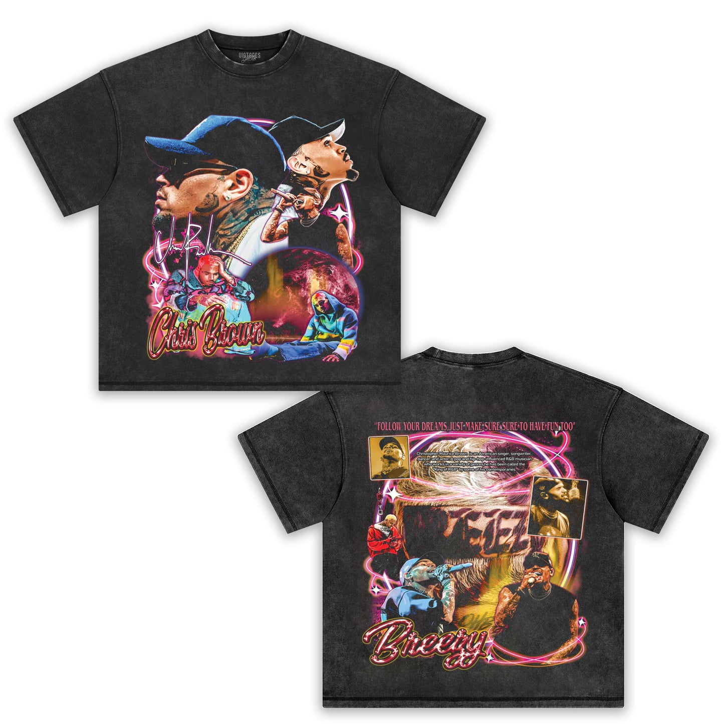 CHRIS BROWN RESIDUALS TEE
