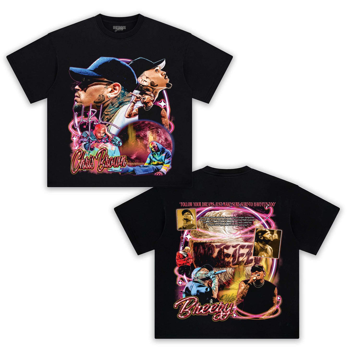 CHRIS BROWN RESIDUALS TEE
