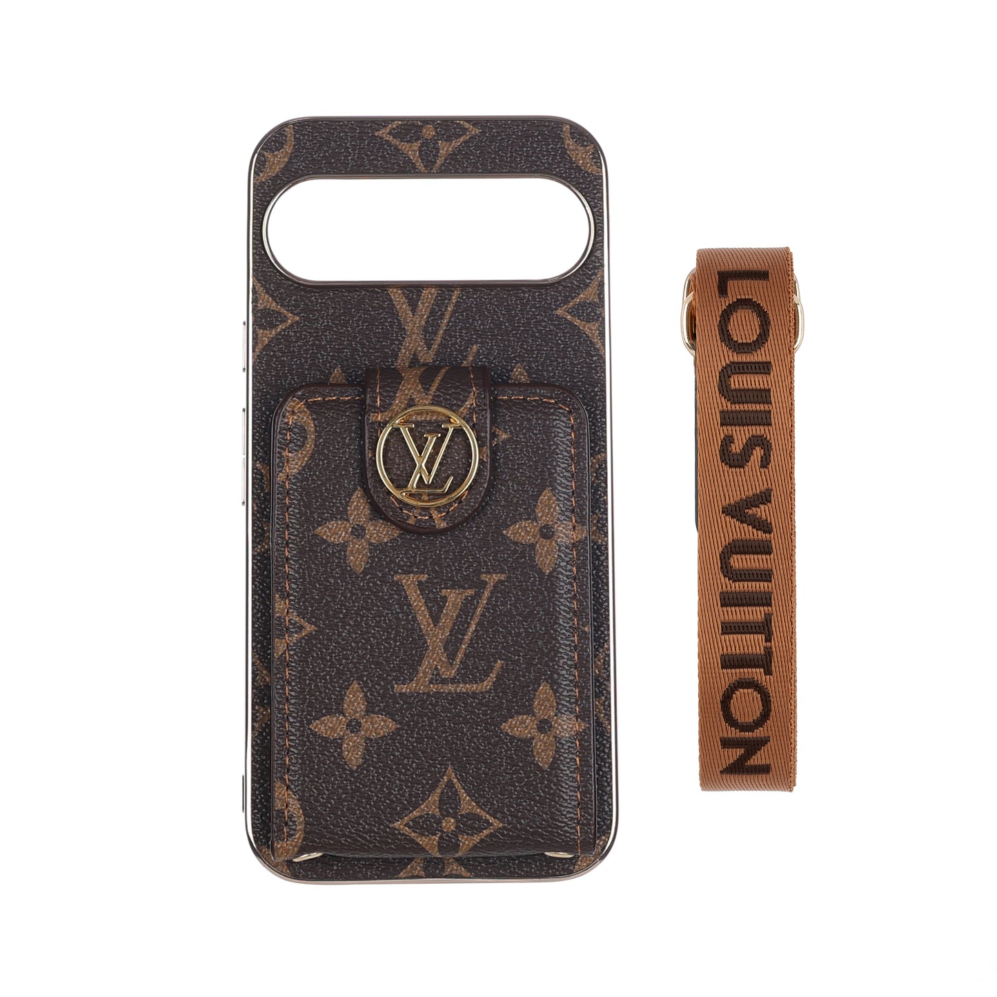 Luxury card holder - style lanyard Google Pixel phone case