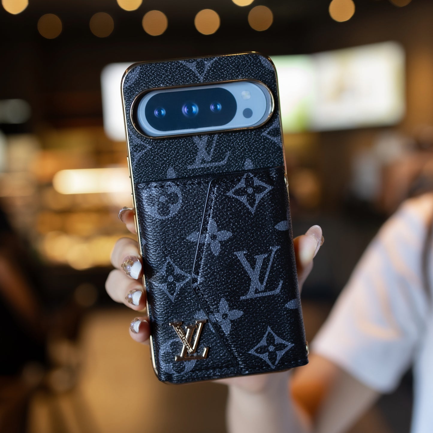 Luxury Card Holder Style Google Pixel phone case