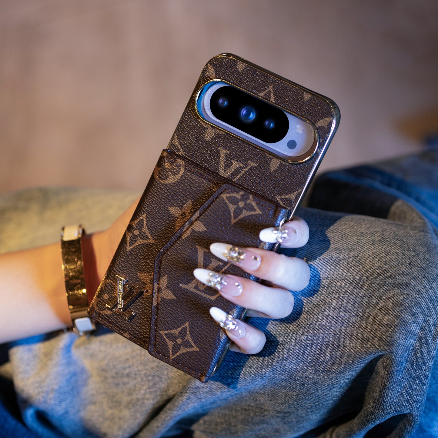 Luxury Card Holder Style Google Pixel phone case