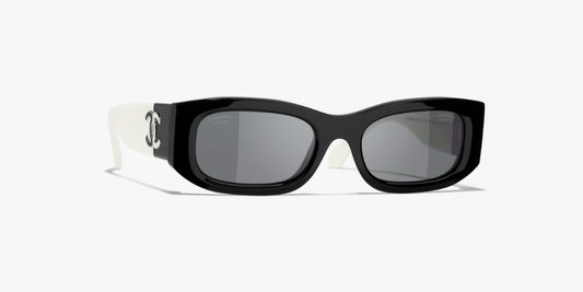 CC Rectangle Acetate Sunglasses