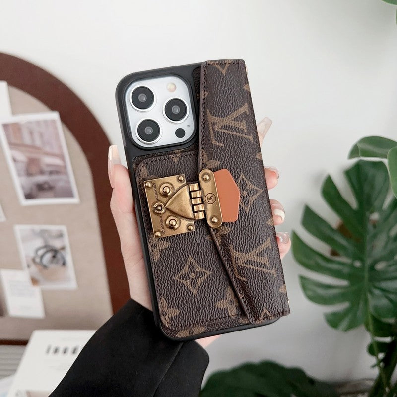 Lou Card Holder Chain iPhone Case